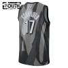 Brooklyn Nets Dennis Schroder Nike 2024-25 City Edition Harmaa Lasten Pelipaidat Swingman